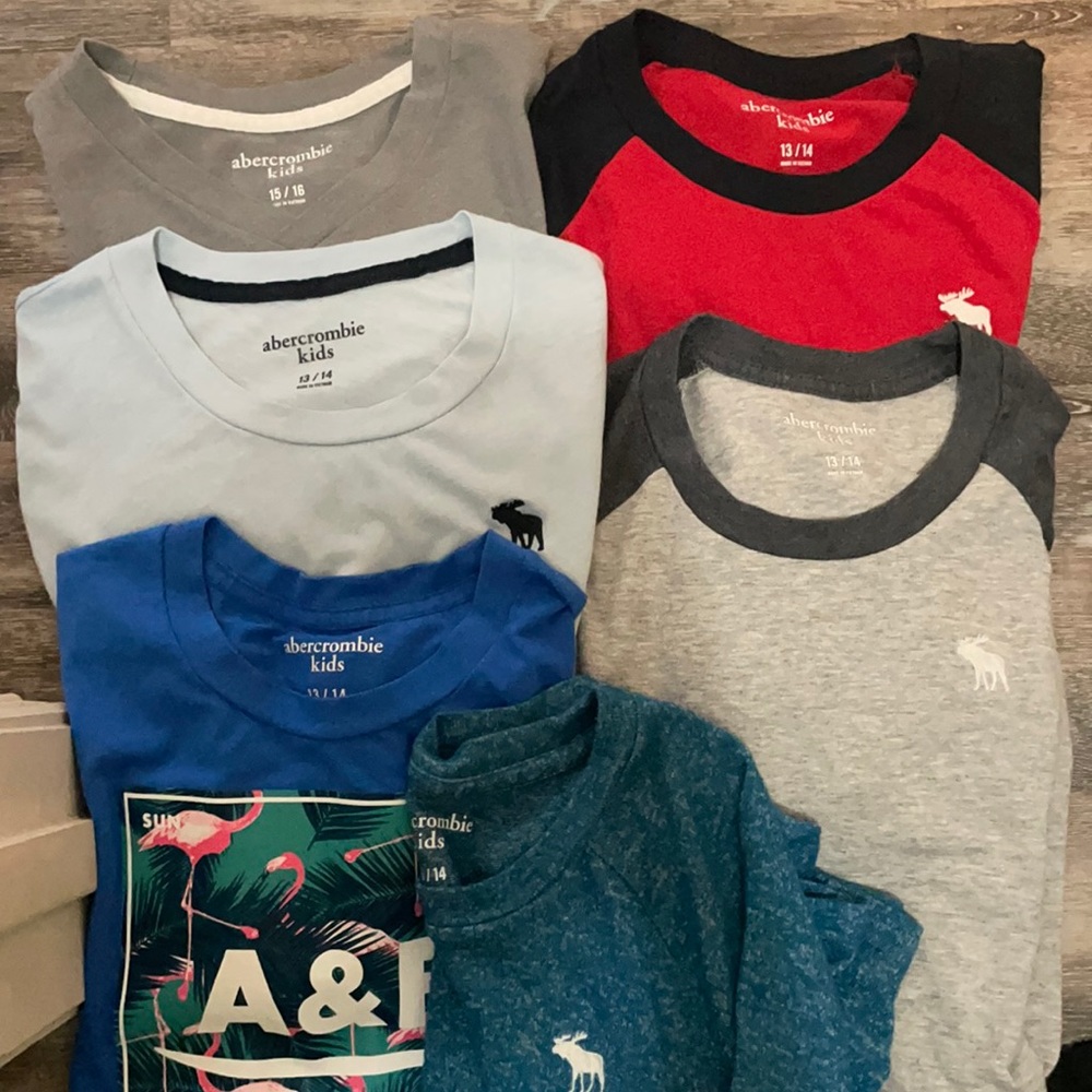 Boys Abercrombie tees